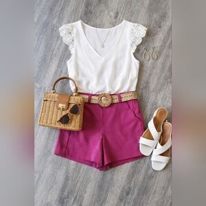 NWT Candies Petal Pocket Shorts